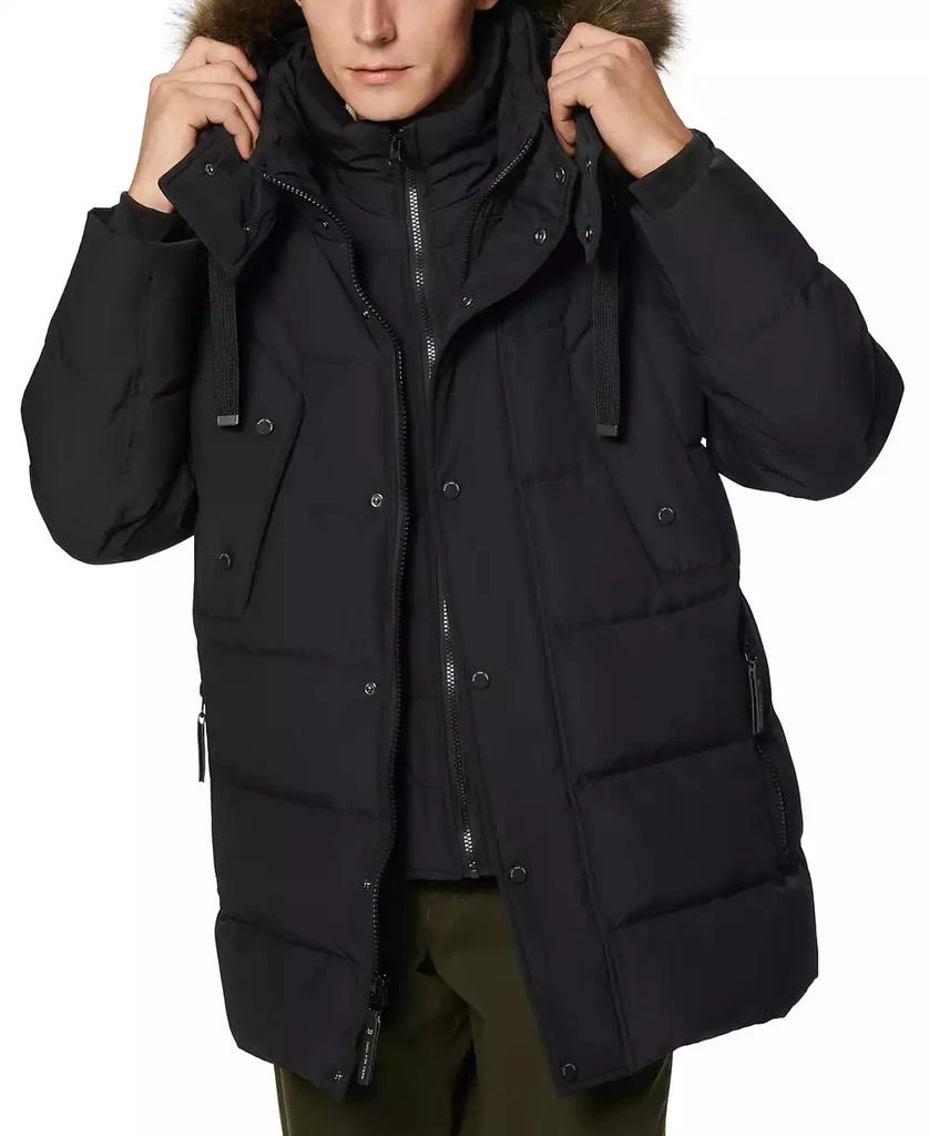 商品Marc New York by Andrew Marc|Men's Gattaca Down Parka Coat,价格¥2410,第3张图片详细描述