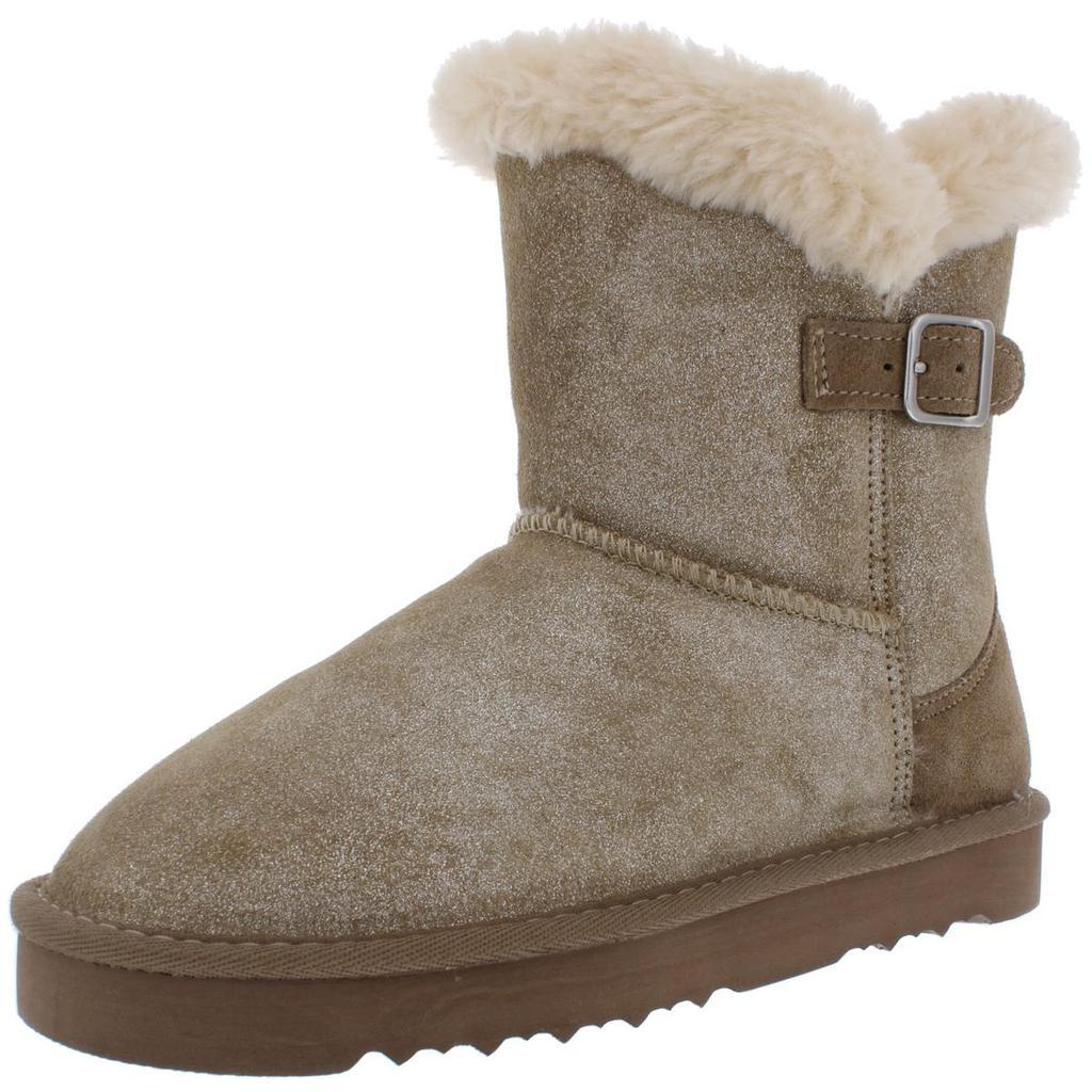 商品Style & Co|Style & Co. Womens Tiny 2 Suede Faux Fur Lined Winter Boots,价格¥67-¥75,第4张图片详细描述