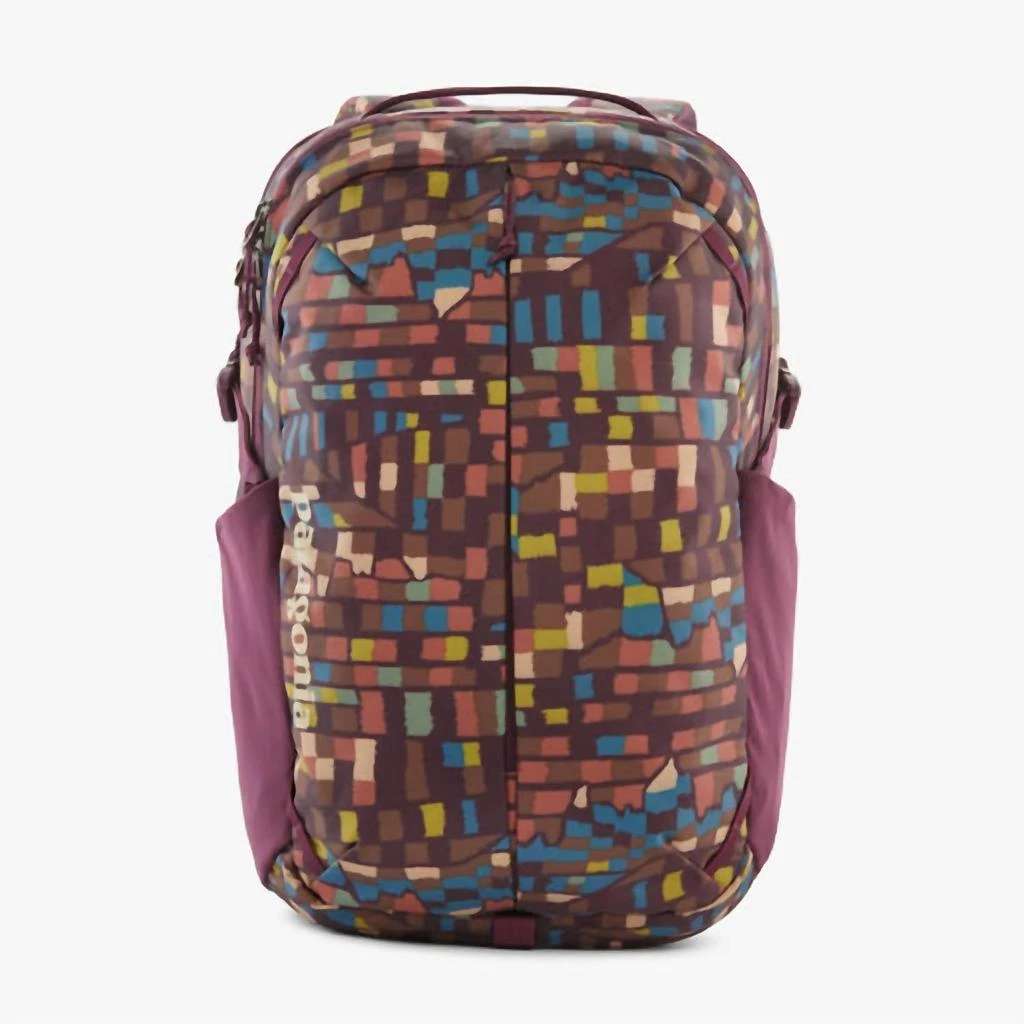 商品Patagonia|Refugio Pack 26L In Fitz Roy Patchwork: Night Plum,价格¥739,第1张图片