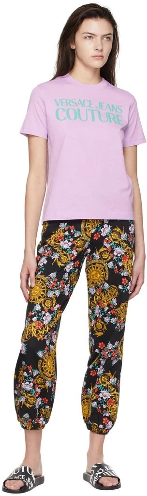 商品Versace|Black Cotton Lounge Pants,价格¥1175,第4张图片详细描述