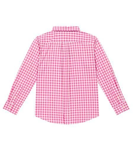 商品Ralph Lauren|Checked cotton poplin shirt,价格¥552,第3张图片详细描述