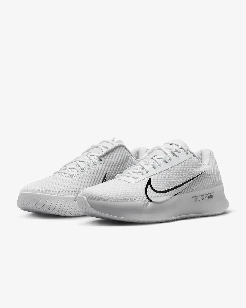 商品NIKE|Men's Court Air Zoom Vapor 11 Sneaker In White,价格¥1072,第2张图片详细描述