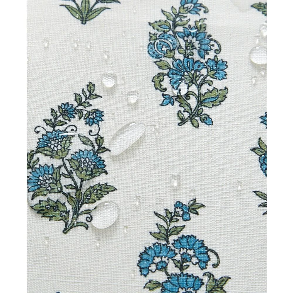 商品Elrene|Tropez Block Print Stain Water Resistant Indoor and Outdoor Tablecloth, 52" x 70" Rectangle,价格¥240,第3张图片详细描述