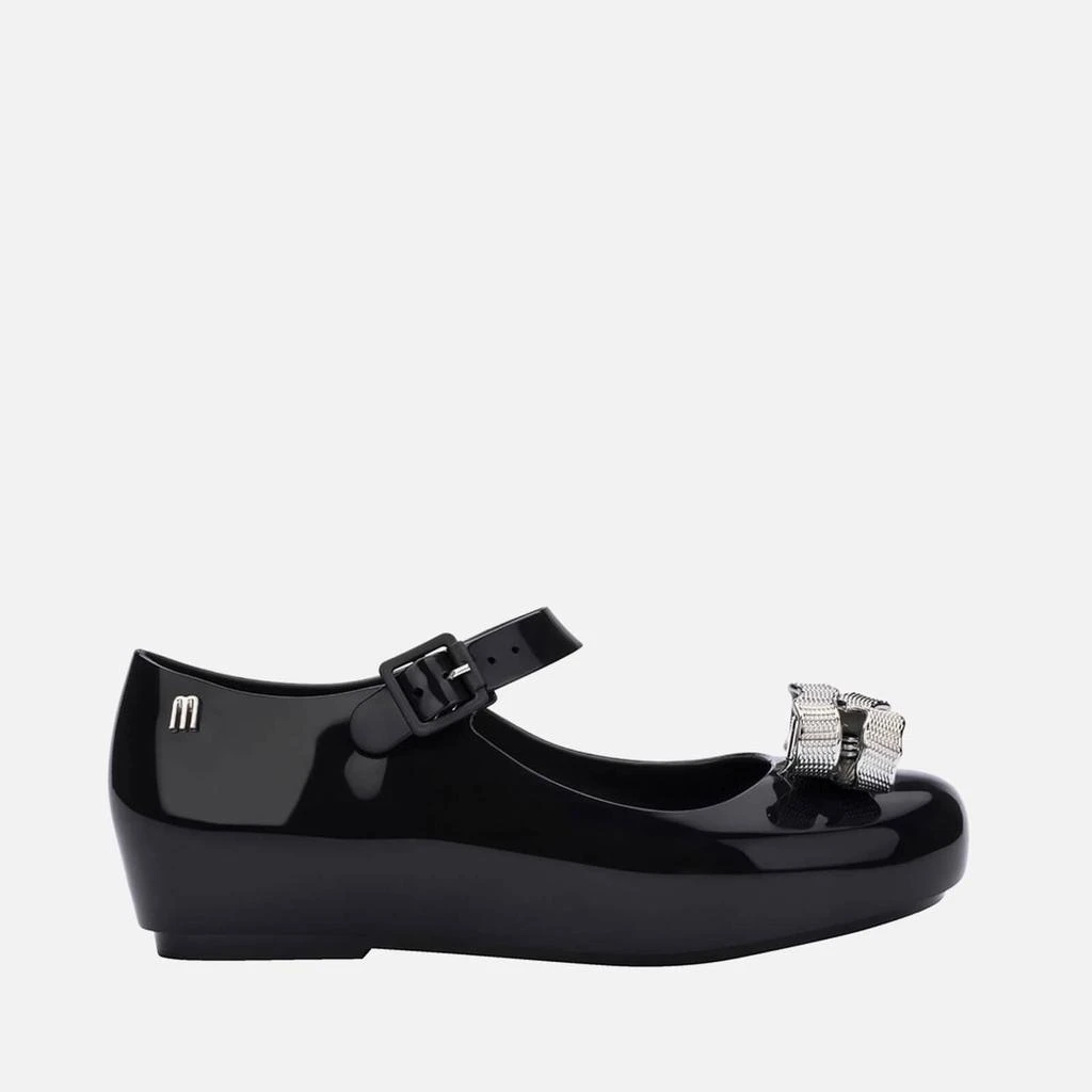 商品Mini Melissa|Mini Melissa Girls' Dora Delight Ballet Flat Sandals - Black,价格¥359,第1张图片