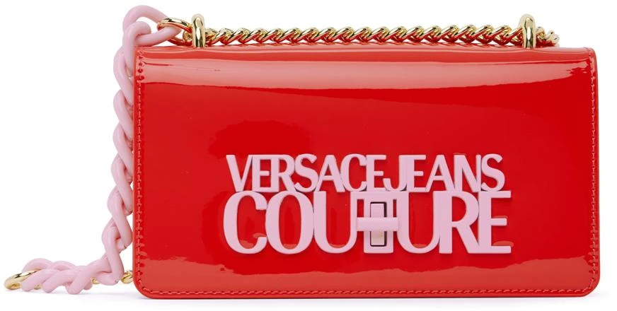 商品Versace|Red Faux-Leather Bag,价格¥2107,第1张图片