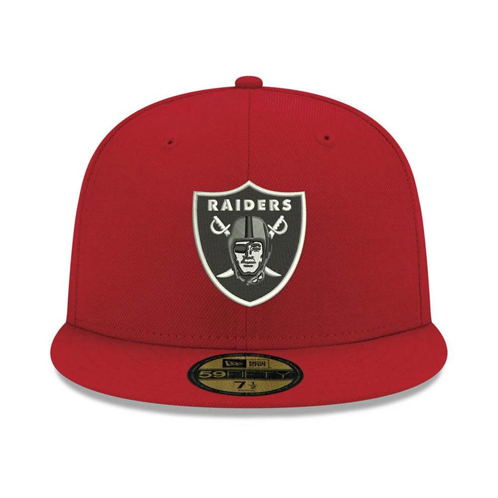 商品New Era|Oakland Raiders Basic Fashion 59FIFTY FITTED 棒球帽,价格¥309,第2张图片详细描述