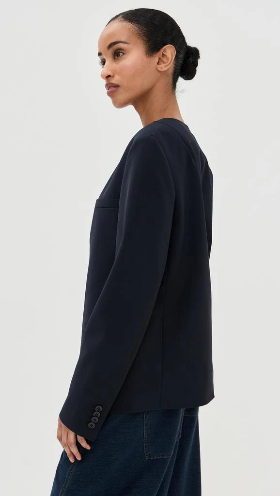 商品Tibi|Tropical Wool Collarless Blazer,价格¥5931,第3张图片详细描述