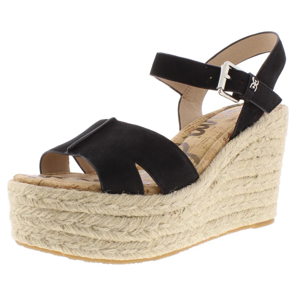 商品Sam Edelman|Sam Edelman Womens Maura Ankle Strap Platform Wedges,价格¥282,第2张图片详细描述