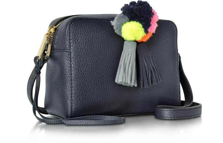 商品Rebecca Minkoff|Rebecca Minkoff Pom Pom Moon 皮革迷你Sofia 斜挎包,价格¥1548,第2张图片详细描述