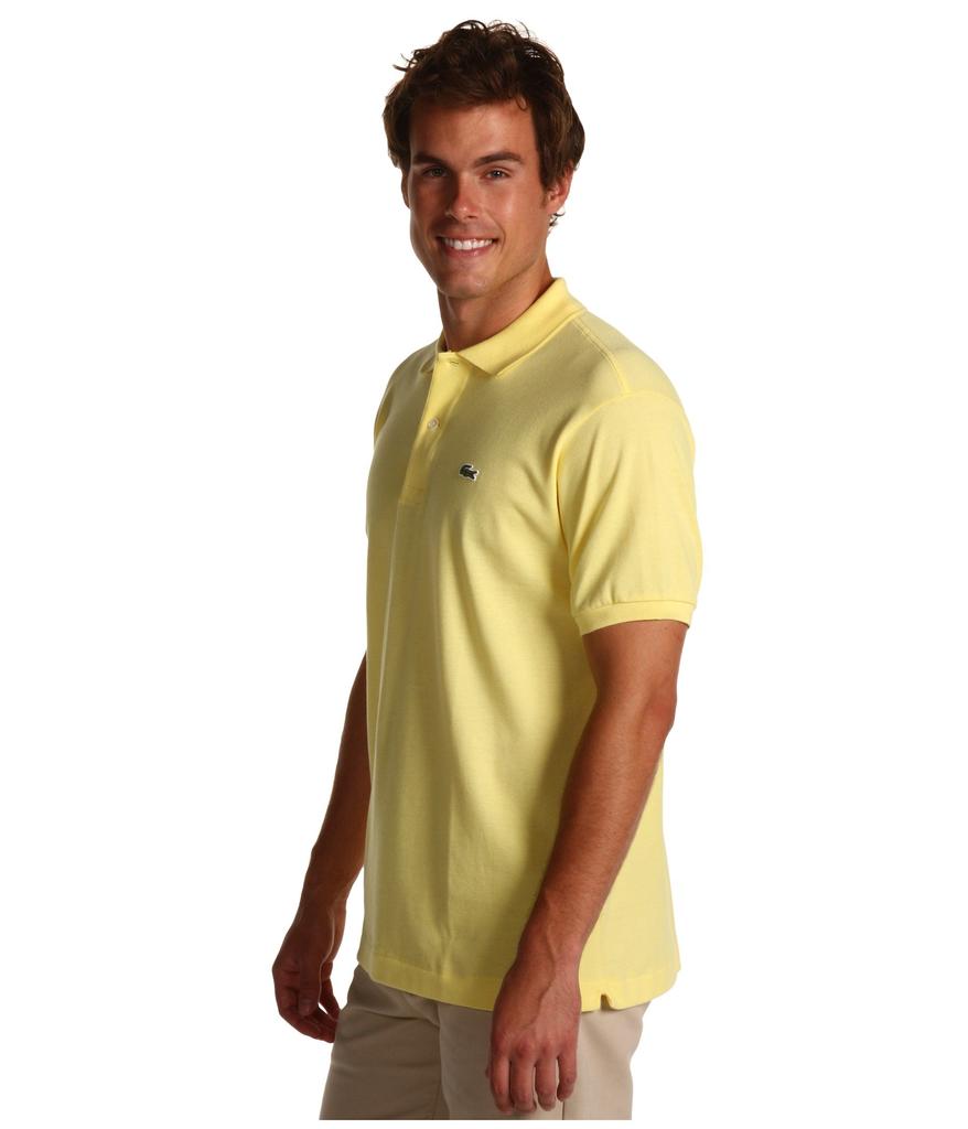 Short Sleeve Classic Pique Polo Shirt商品第2张图片规格展示