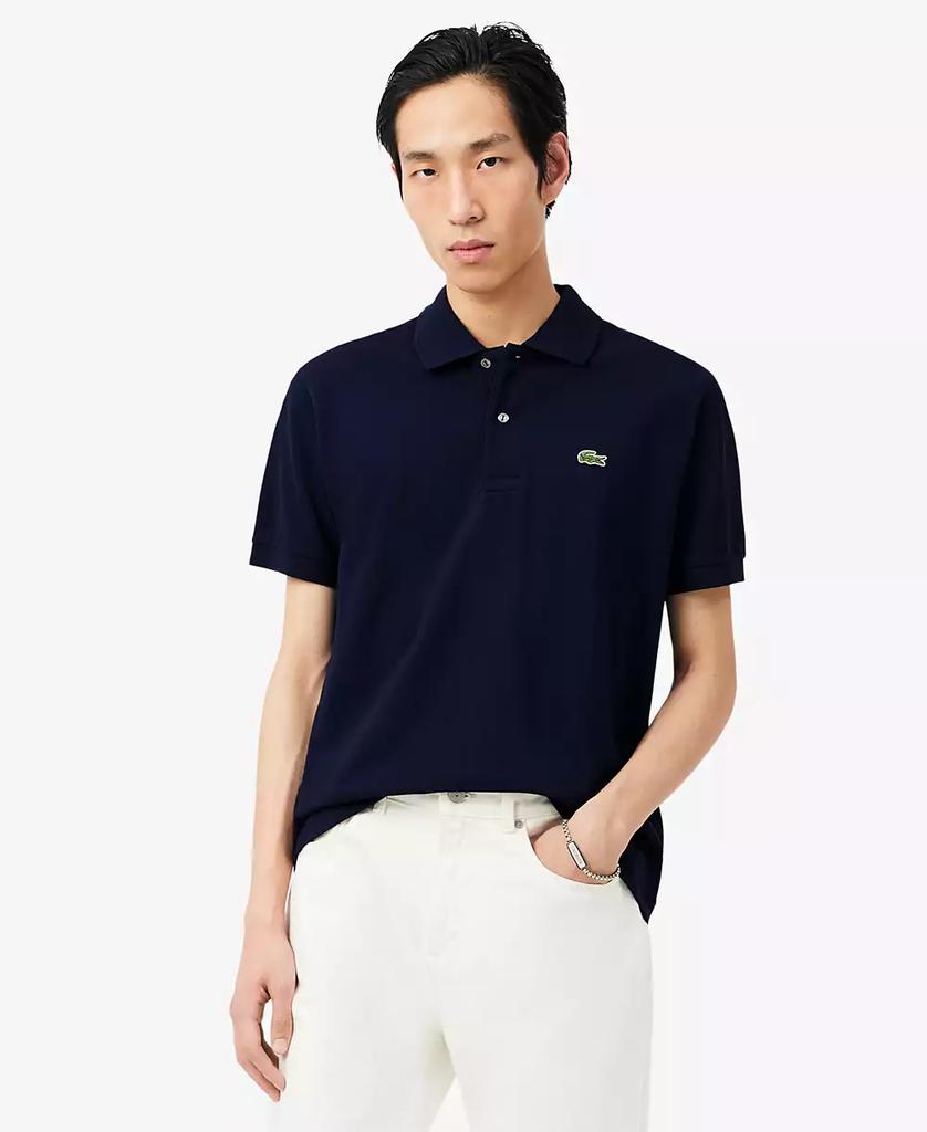 Men's L.12.12 Classic-Fit Short-Sleeve Piqué Polo Shirt image 2