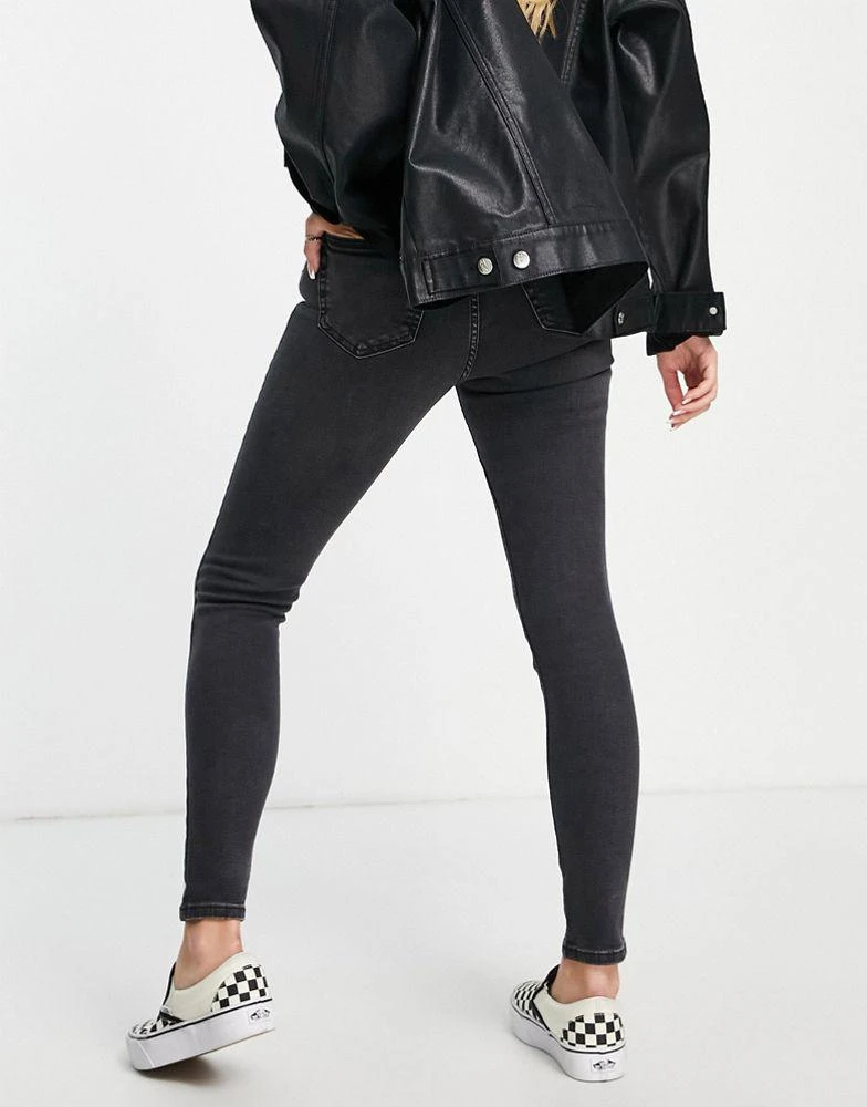 商品Topshop|Topshop Jamie jeans in washed black,价格¥238,第2张图片详细描述