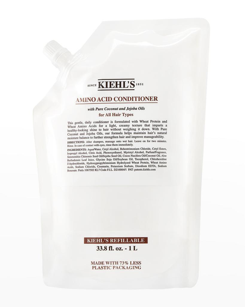商品Kiehl's|33.8 oz. (1L) Amino Acid Conditioner Refill Pouch,价格¥438,第1张图片