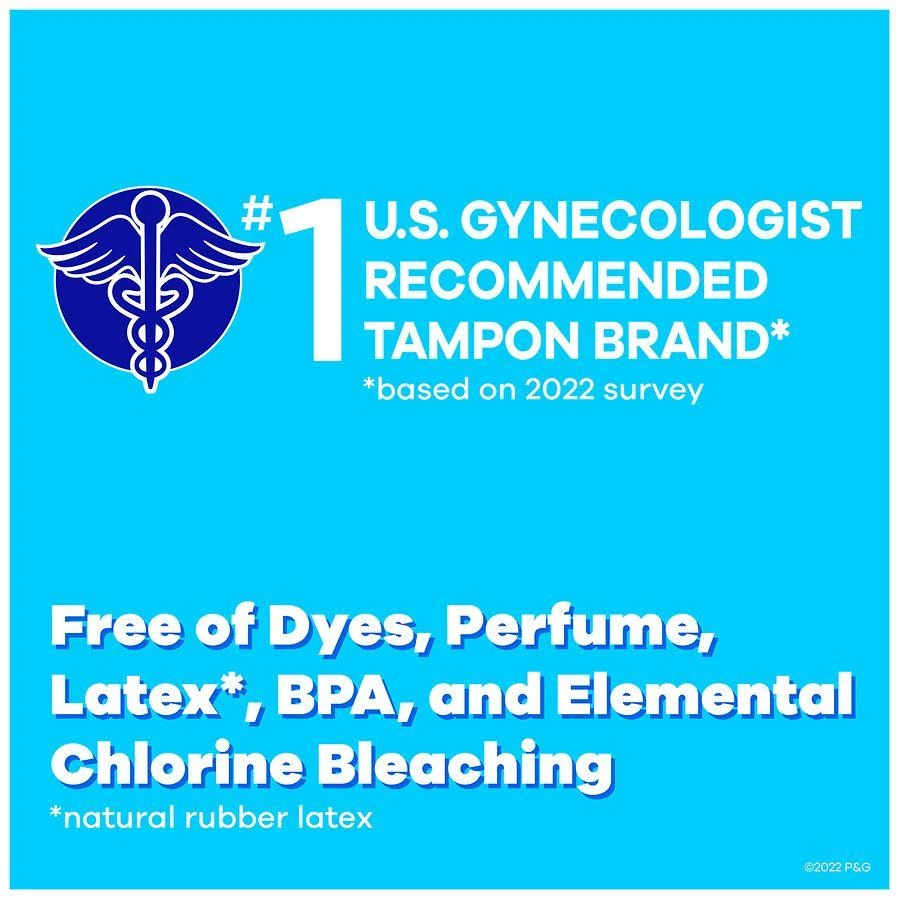 商品Tampax|Tampons with LeakGuard Braid No scent, Ultra absorbency,价格¥101,第5张图片详细描述