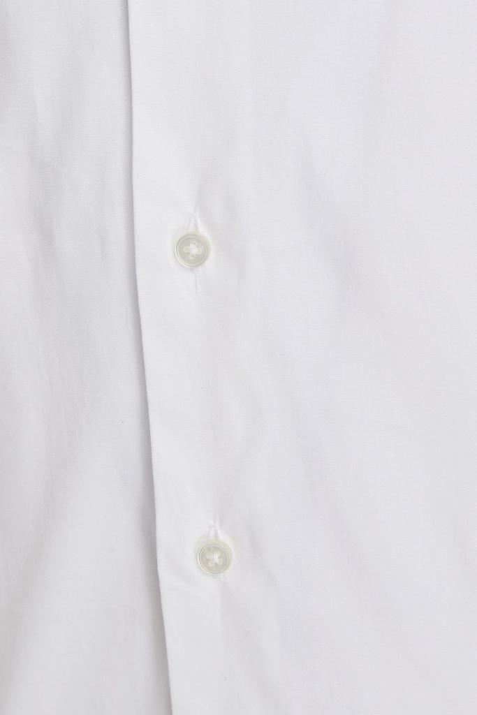 Stretch-cotton poplin shirt商品第4张图片规格展示