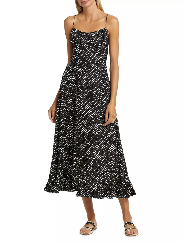 商品DÔEN|Rosaria Silk-Blend Dress,价格¥1579,第2张图片详细描述