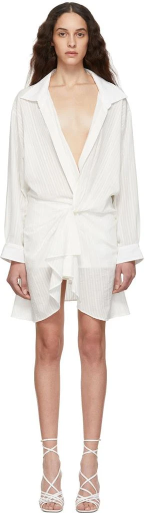 商品Jacquemus|Off-White 'La Robe Alassio' Dress,价格¥3141,第1张图片