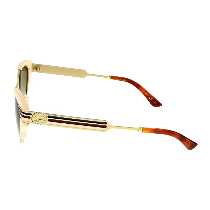 GUCCI 女白色女士圆形太阳镜 GG0522S-005 商品