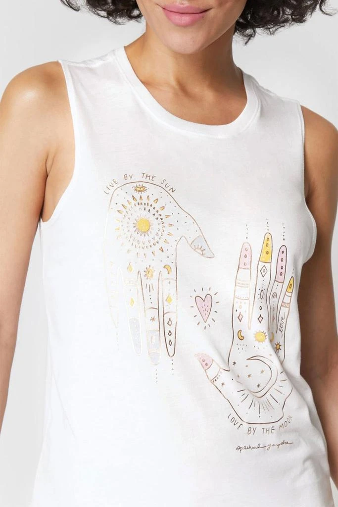 商品Spiritual Gangster|Hands Muscle Tank - Stone,价格¥345,第5张图片详细描述