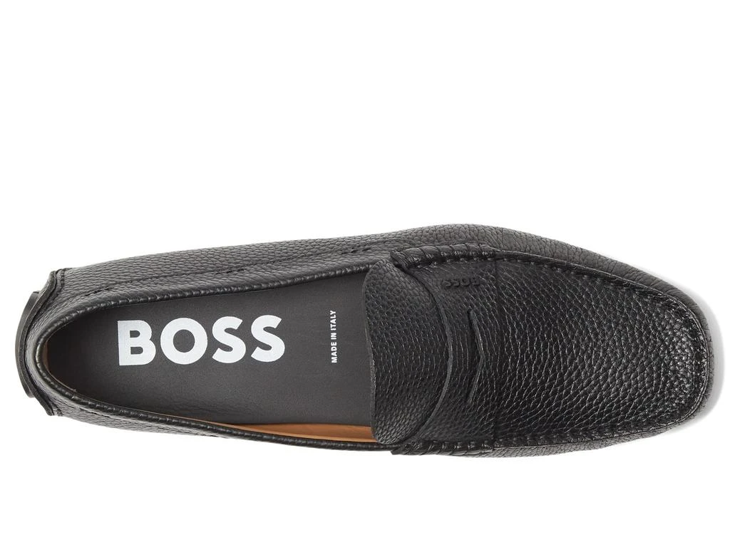 商品Hugo Boss|Driver Grain Leather Moccasins,价格¥757,第2张图片详细描述