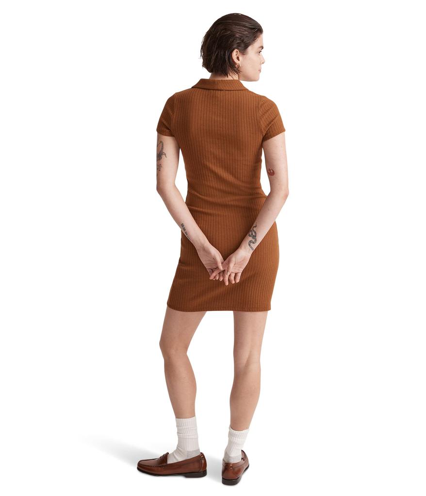 Knit Polo Mini Dress商品第2张图片规格展示