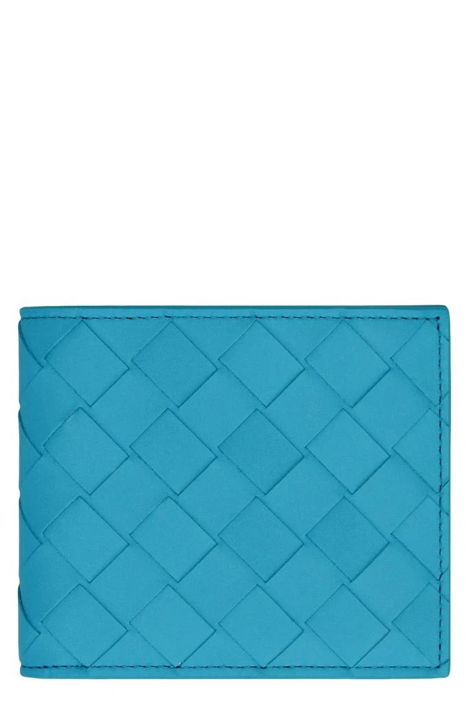 商品Bottega Veneta|Bottega Veneta Leather Flap-over Wallet,价格¥3683,第1张图片