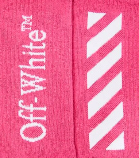 商品Off-White|提花棉质混纺袜子,价格¥236,第2张图片详细描述