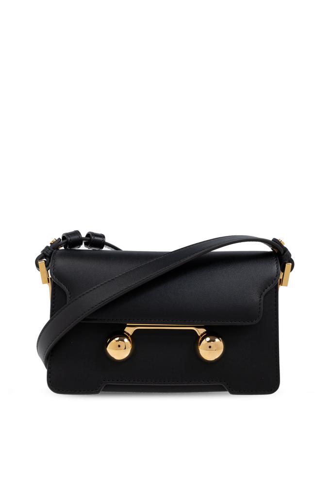 【MARNI】 MINI SHOULDER BAG Marni Trunkaroo Mini Shoulder Bag in Linden/Shell/Cinnamon