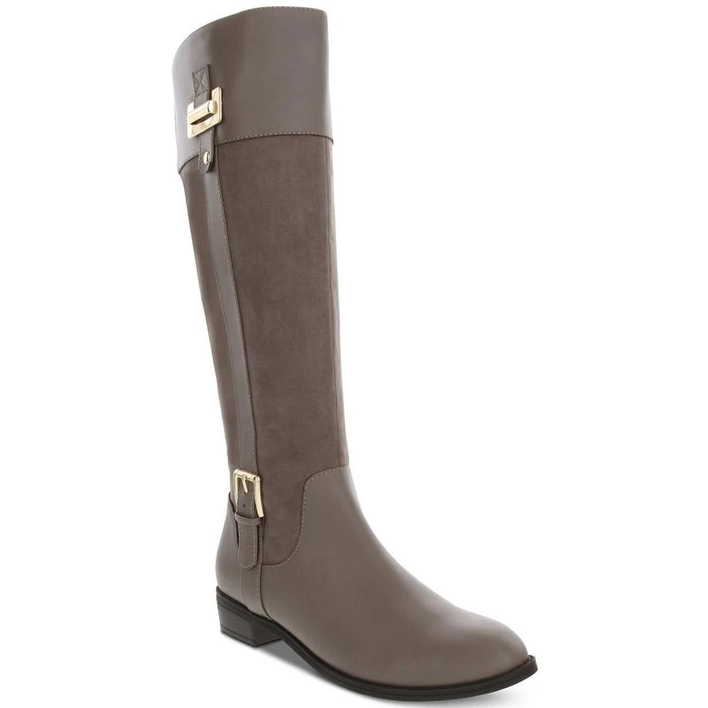 商品Karen Scott|Karen Scott Womens Deliee 2 Wide Calf Knee-High Riding Boots,价格¥146,第1张图片