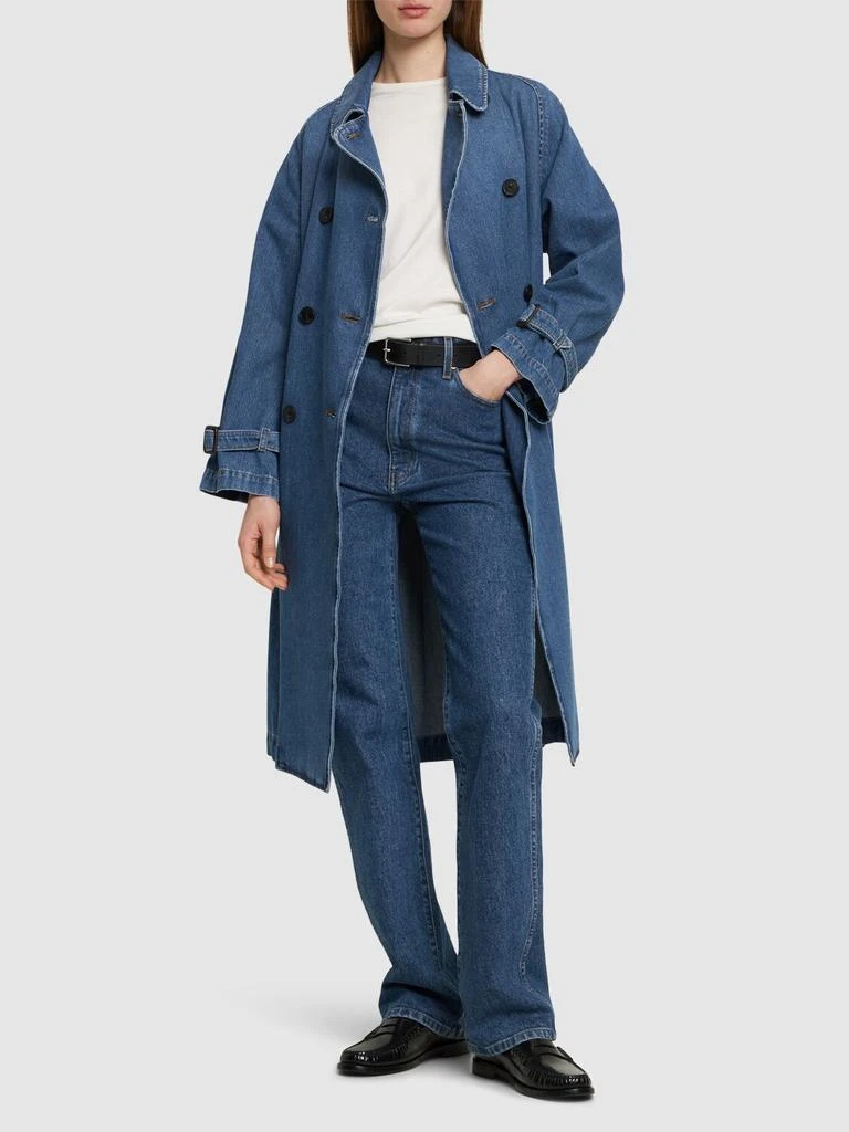 商品Weekend Max Mara|Blasy Belted Denim Trench Coat,价格¥2707,第1张图片详细描述