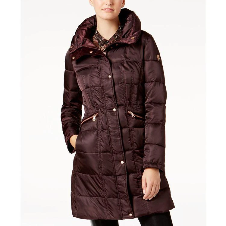 Faux-Fur-Trim Hooded Puffer Coat, Created for Macy's 商品