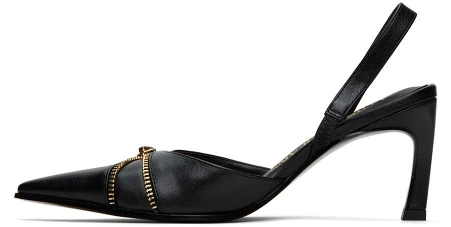 商品Versace|Black Mandy Heeled Sandals,价格¥1518,第3张图片详细描述