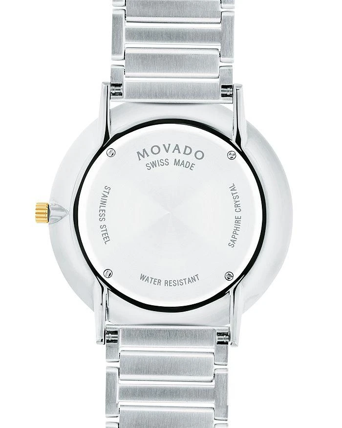 商品Movado|Ultra Slim Two-Tone Watch, 40mm,价格¥5893,第3张图片详细描述