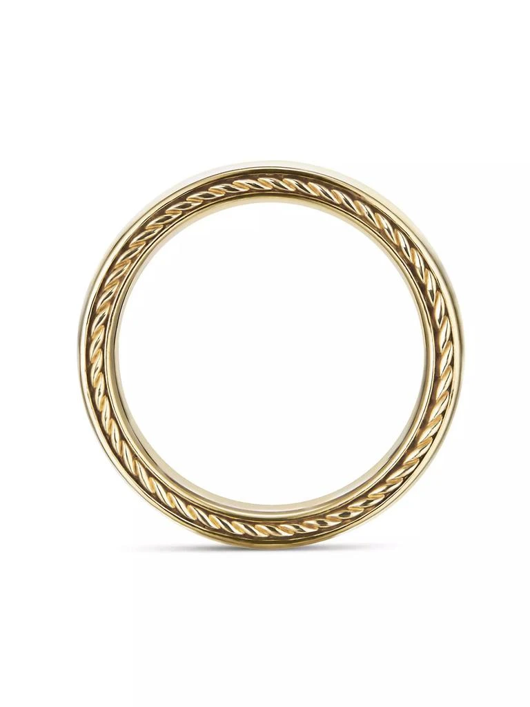 商品David Yurman|Streamline Band Ring In 18K Yellow Gold, 6mm,价格¥20742,第2张图片详细描述