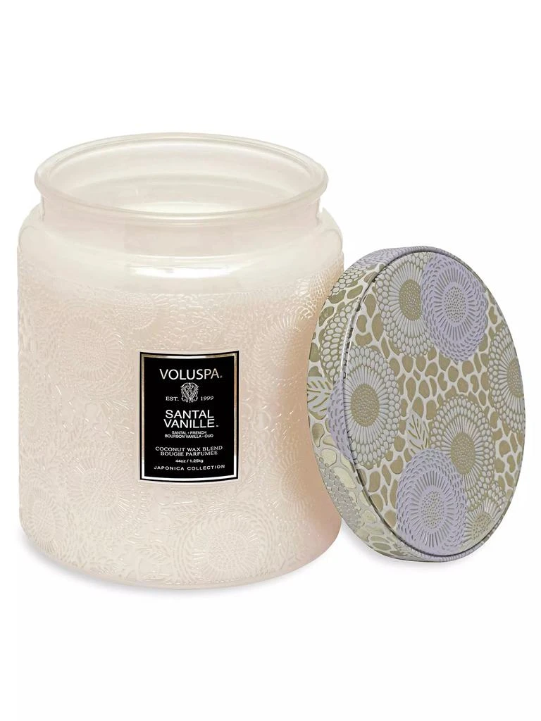 商品Voluspa|Santal Vanille Luxe Jar Candle,价格¥581,第2张图片详细描述