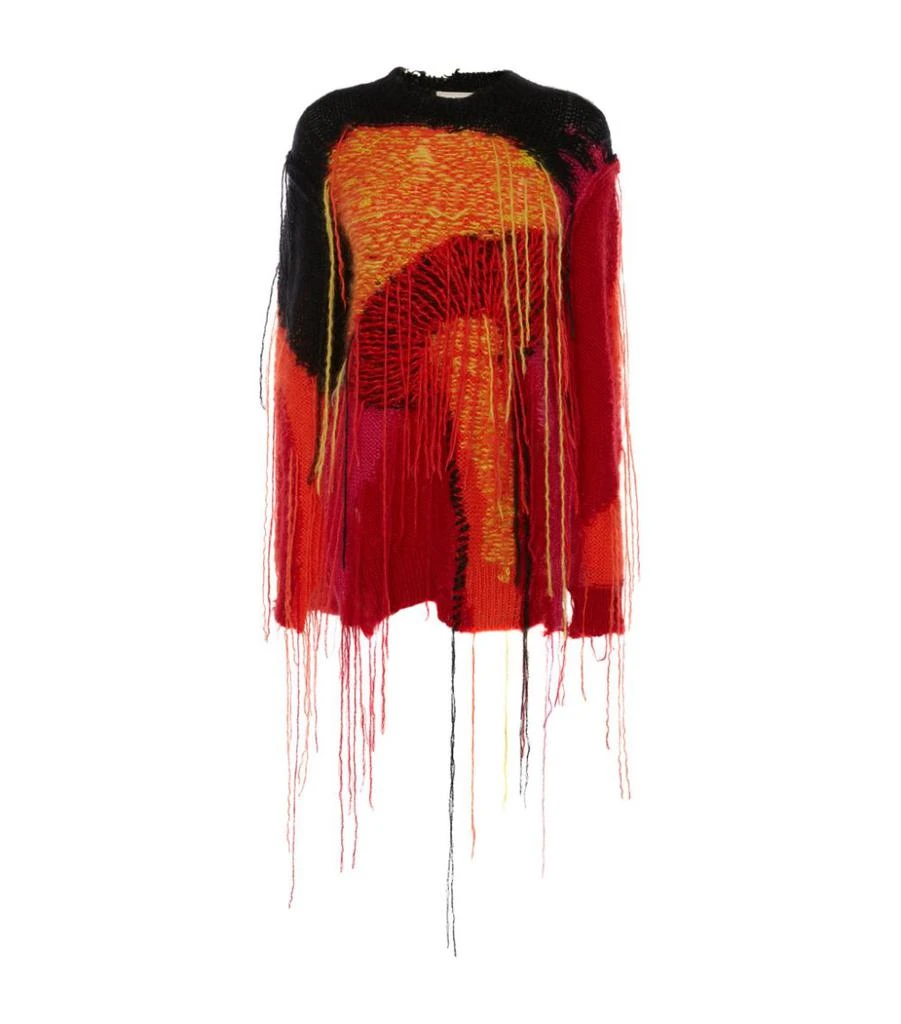 商品Alexander McQueen|Mushroom Intarsia Sweater,价格¥13937,第1张图片