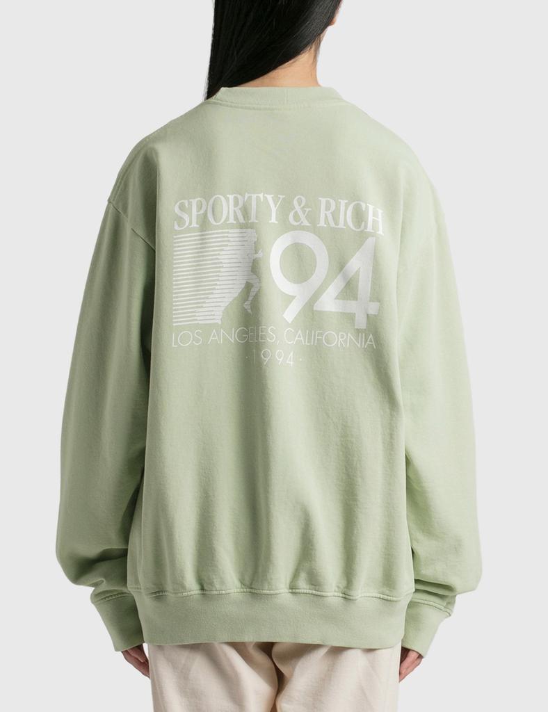 商品Sporty & Rich|95 CALIFORNIA CREWNECK,价格¥875,第5张图片详细描述