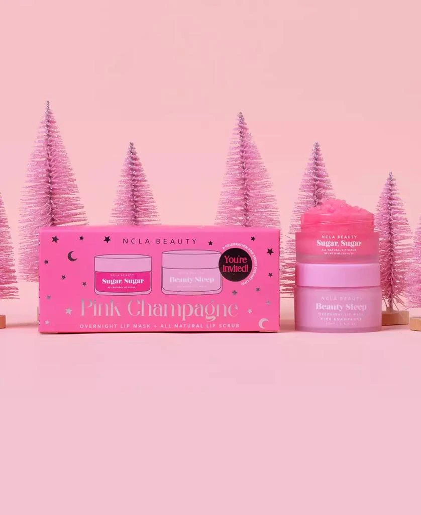 商品NCLA Beauty|2-Pc. Slumber Party Lip Scrub & Lip Mask Set - Pink Champagne,价格¥180,第2张图片详细描述