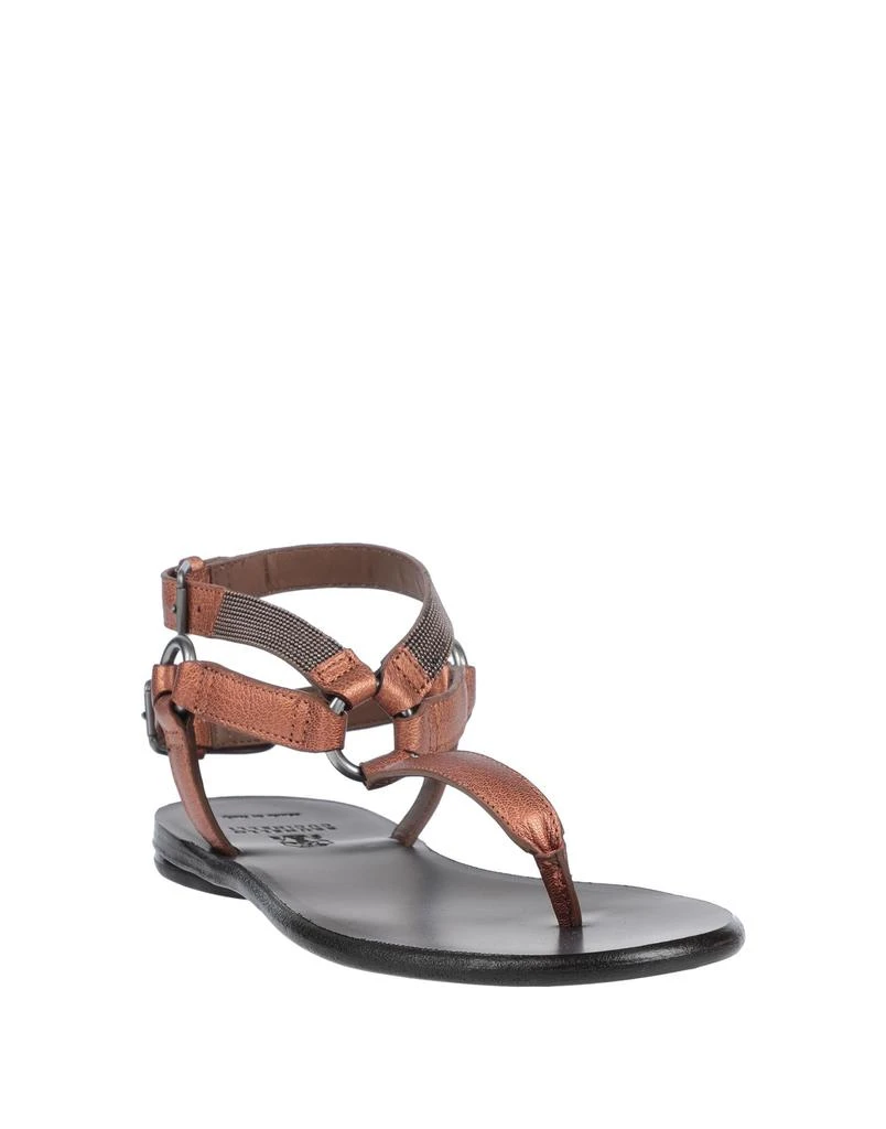 商品Brunello Cucinelli|Flip flops,价格¥1598,第2张图片详细描述