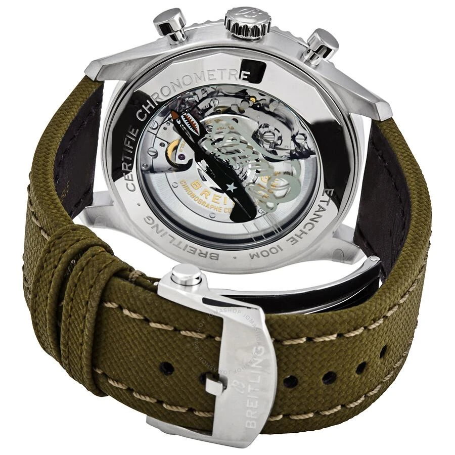 商品BREITLING|Aviator 8 Curtiss Warhawk Chronograph Automatic Men's Watch AB01192A1L1X2,价格¥36843,第3张图片详细描述