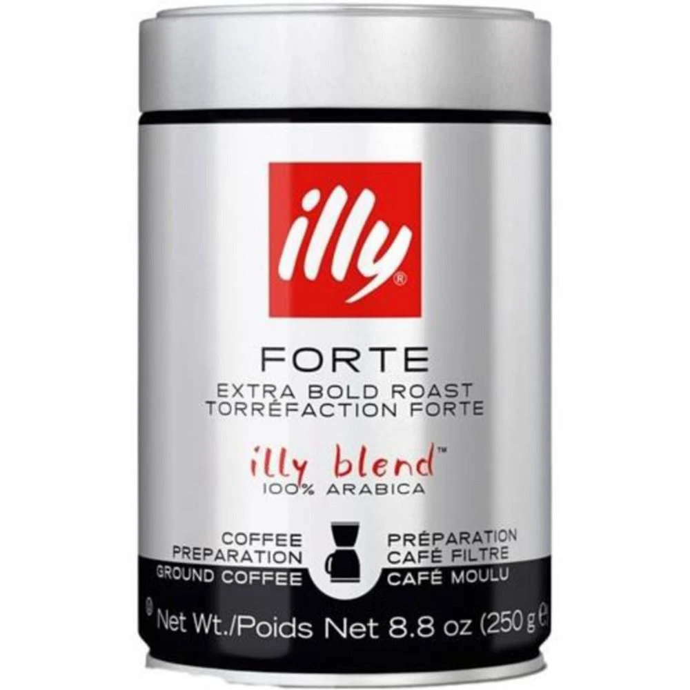 商品ILLY|Forte Extra Bold Roast Ground Drip Coffee (Pack of 2),价格¥299,第1张图片