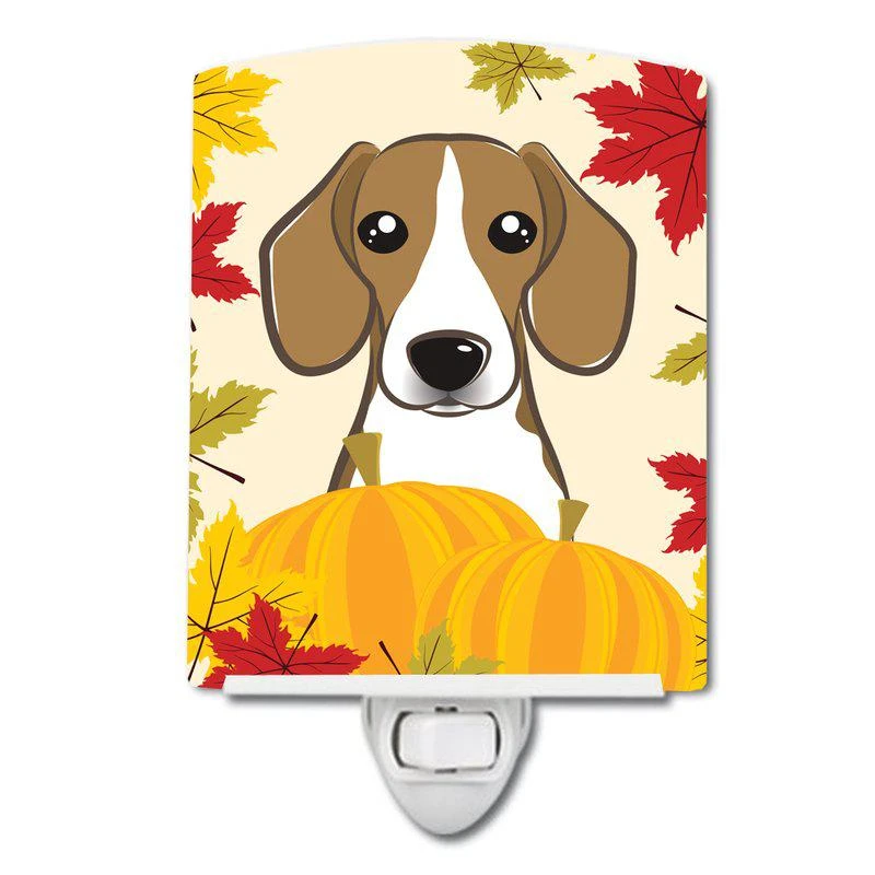 商品Caroline's Treasures|Beagle Thanksgiving Ceramic Night Light,价格¥204,第1张图片