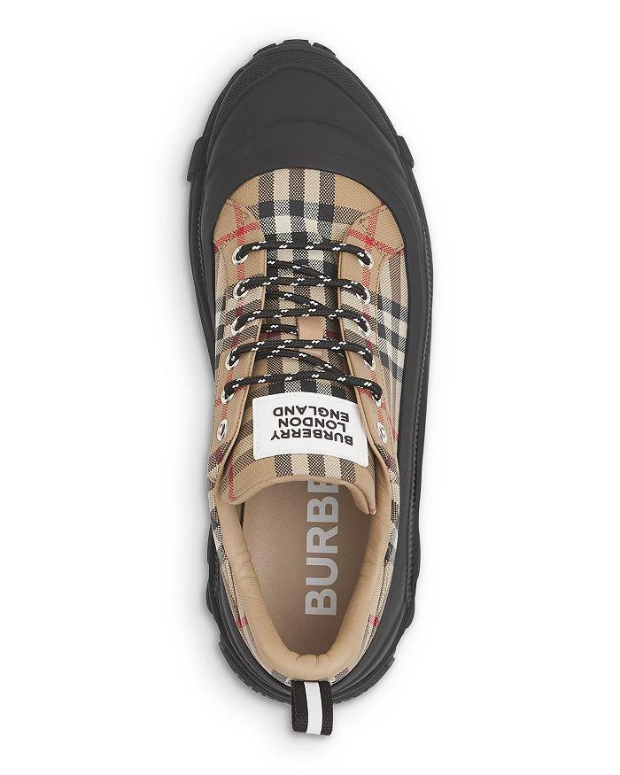 商品Burberry|Women's Arthur Story Low Top Sneakers,价格¥6608,第5张图片详细描述