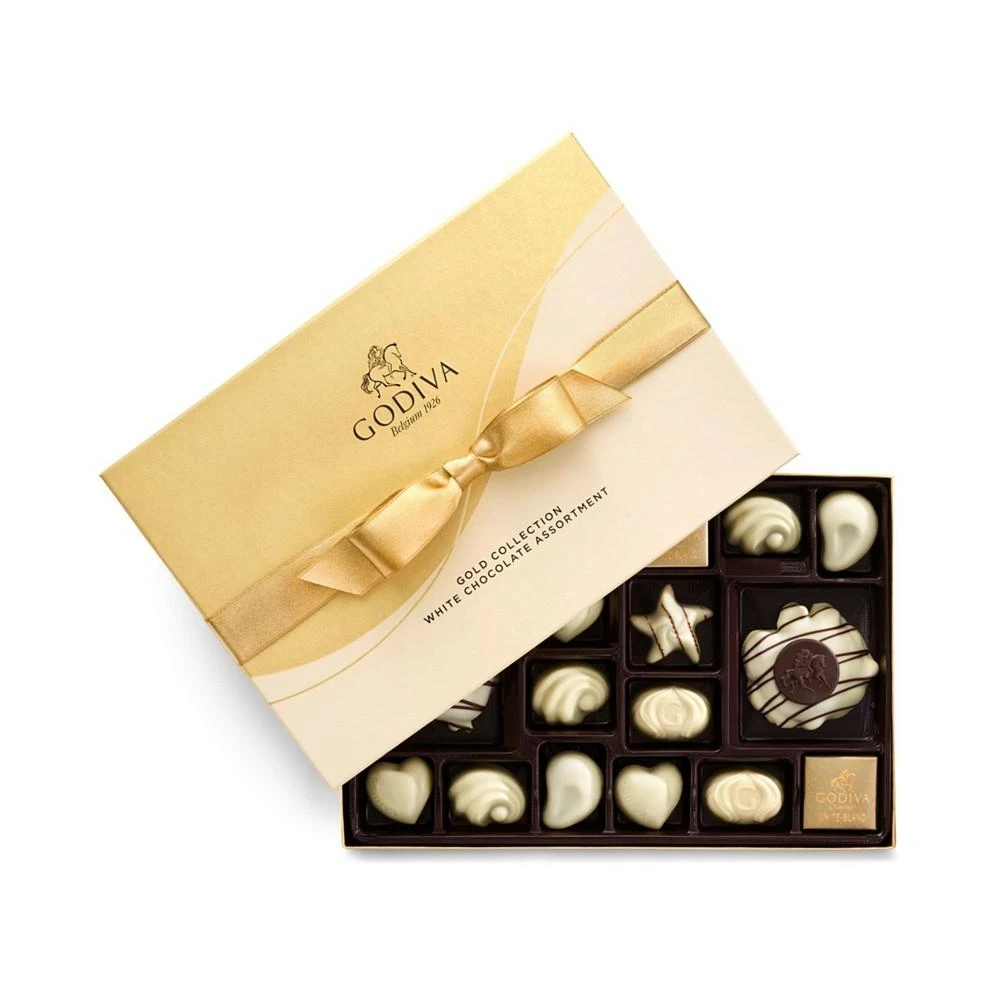 商品Godiva|Large White Assortment, 22-Piece,价格¥323,第1张图片