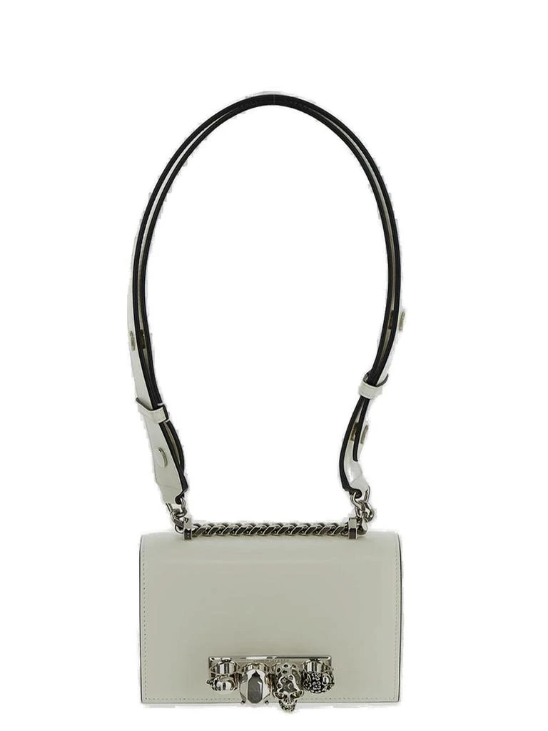 商品Alexander McQueen|Alexander McQueen Jewelled Satchel Mini Shoulder Bag,价格¥10231,第1张图片