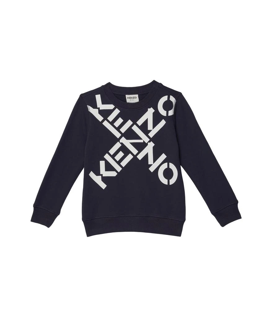 商品Kenzo|Maxi Cross Sweatshirt (Little Kids/Big Kids),价格¥536,第1张图片