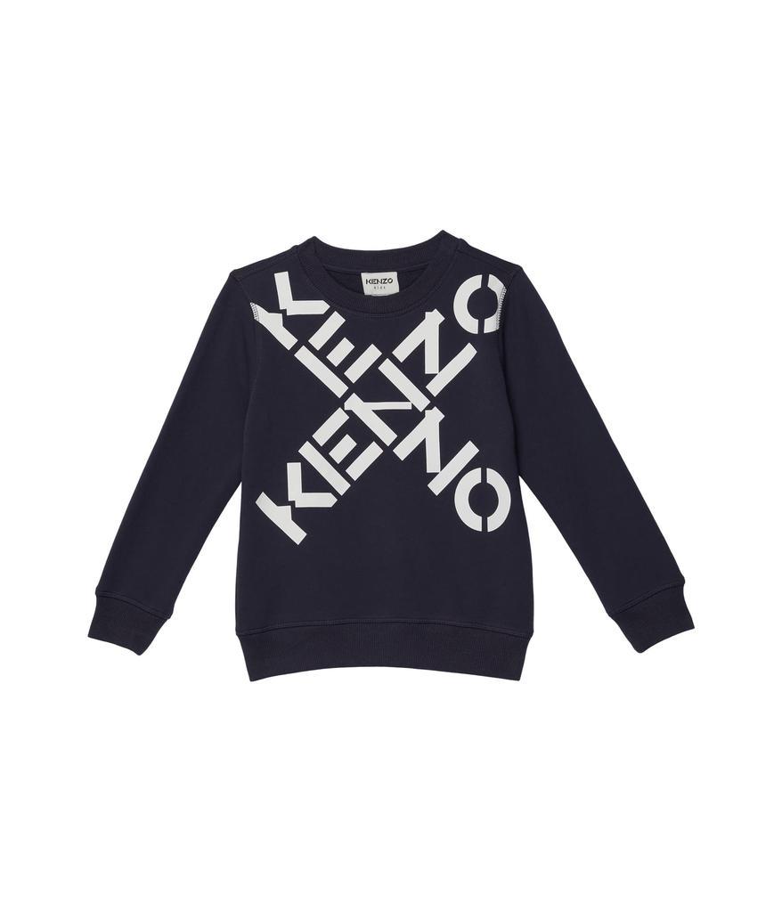 商品Kenzo|Maxi Cross Sweatshirt (Little Kids/Big Kids),价格¥473,第1张图片