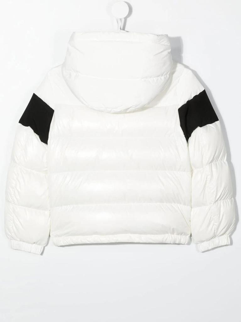 Moncler Kids White Laotari Puffer Jacket商品第2张图片规格展示