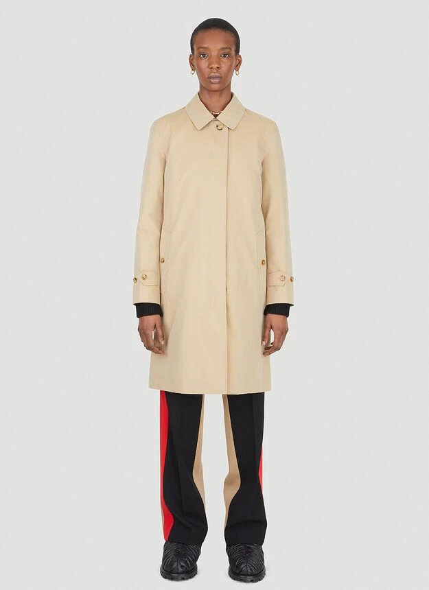 商品Burberry|Pimlico Heritage Car Coat in Beige,价格¥18205,第1张图片