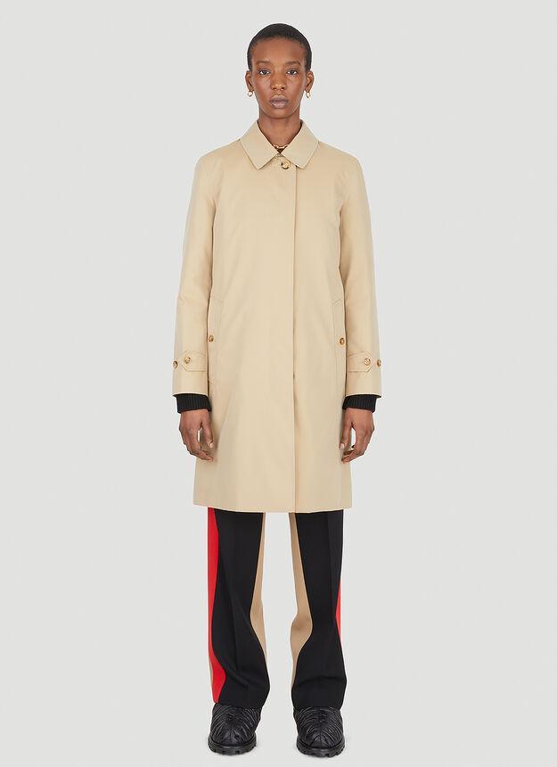 商品Burberry|Pimlico Heritage Car Coat in Beige,价格¥14992,第1张图片